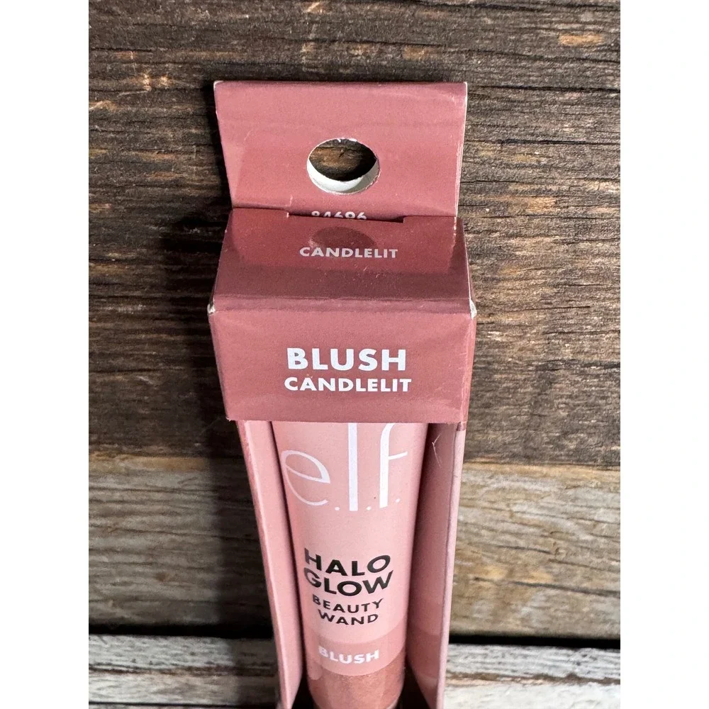 e.l.f. Halo Glow Beauty Wand Blush Cushion Tip Candlelit NIB MSRP $16